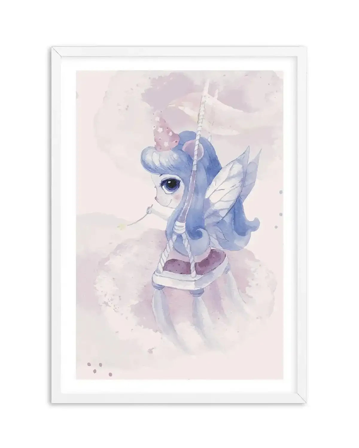 Miss Violet Art Print-PRINT-Olive et Oriel-Olive et Oriel-A5 | 5.8" x 8.3" | 14.8 x 21cm-White-With White Border-Buy-Australian-Art-Prints-Online-with-Olive-et-Oriel-Your-Artwork-Specialists-Austrailia-Decorate-With-Coastal-Photo-Wall-Art-Prints-From-Our-Beach-House-Artwork-Collection-Fine-Poster-and-Framed-Artwork