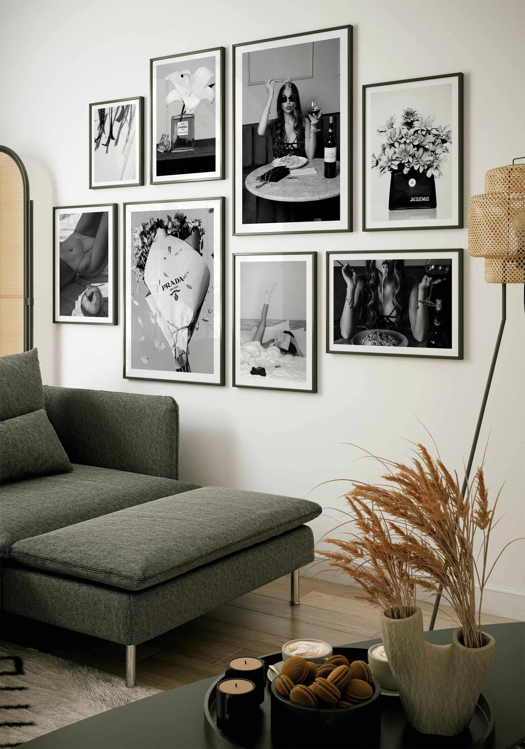 Pasta Night by Mario Stefanelli Art Print from Olive et Oriel where you can shop wallpaper and artworks online