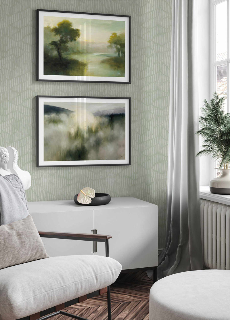 Reflected Sky | Art Print from Olive et Oriel where you can shop wallpaper and artworks online