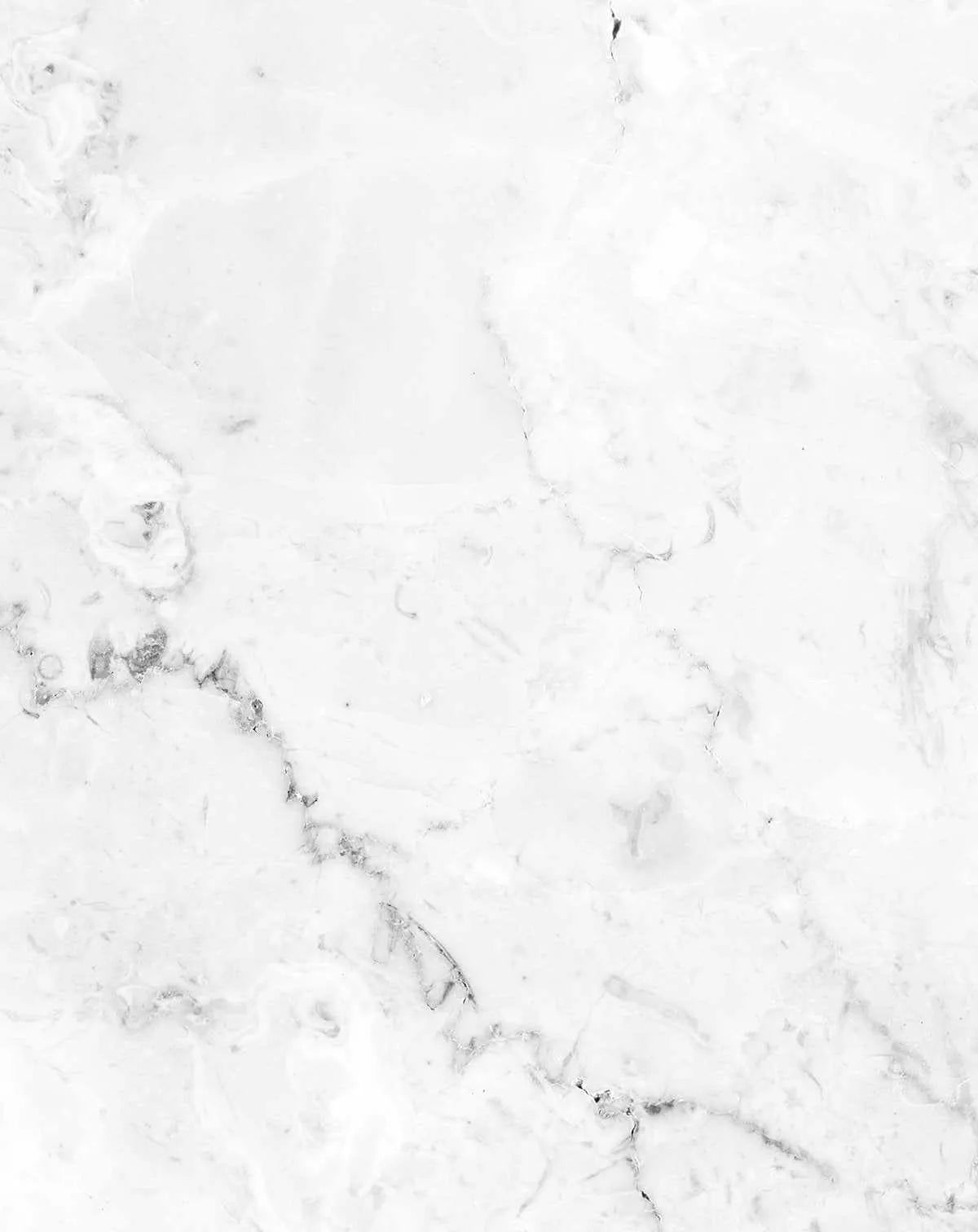 Modern White & Grey Marble Wallpaper - Olive et Oriel
