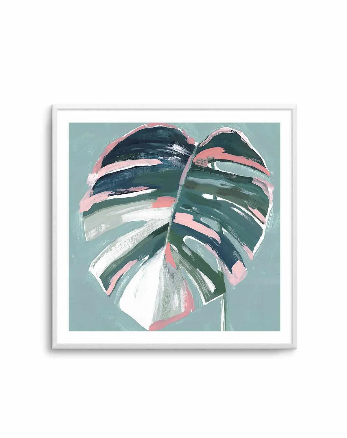 Monstera I Square Art Print from Olive et Oriel where you can shop wallpaper and artworks online