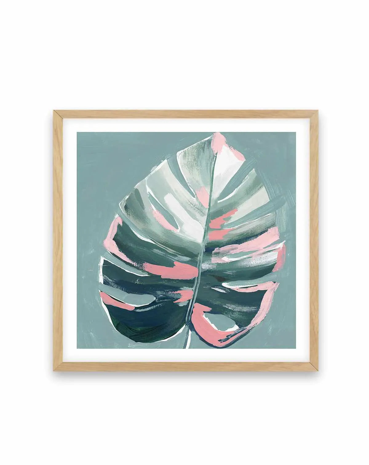 Monstera II Square Art Print from Olive et Oriel where you can shop wallpaper and artworks online