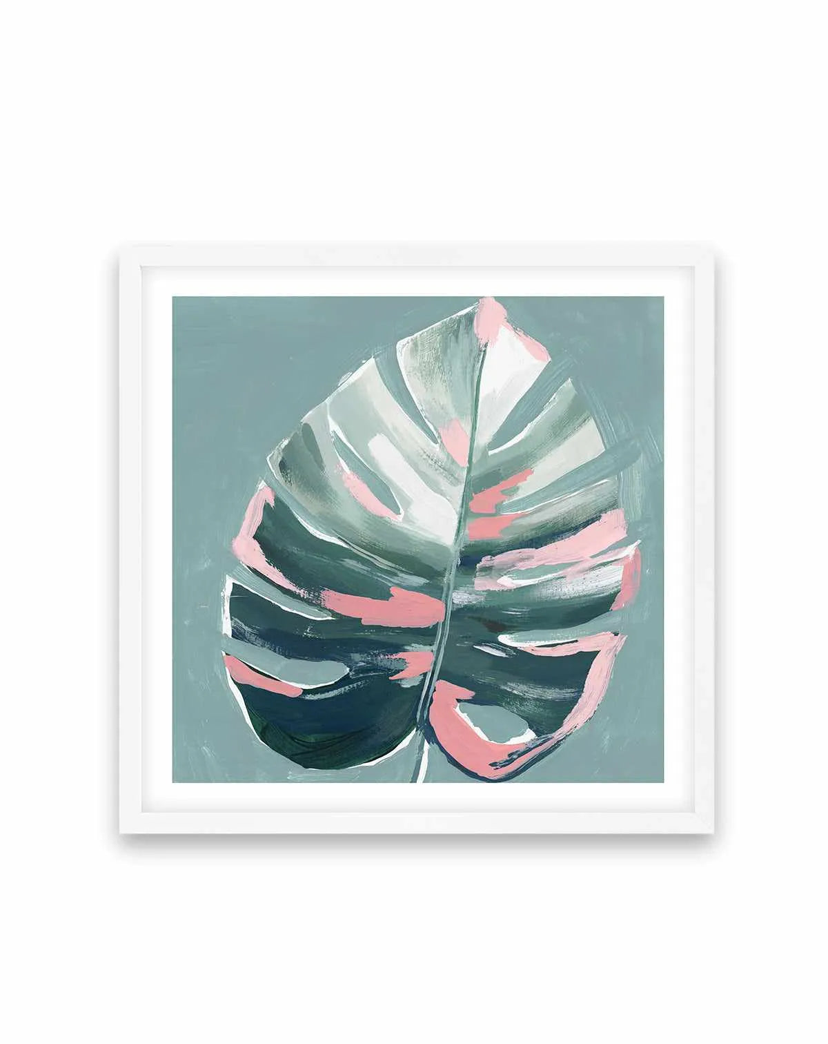 Monstera II Square Art Print from Olive et Oriel where you can shop wallpaper and artworks online