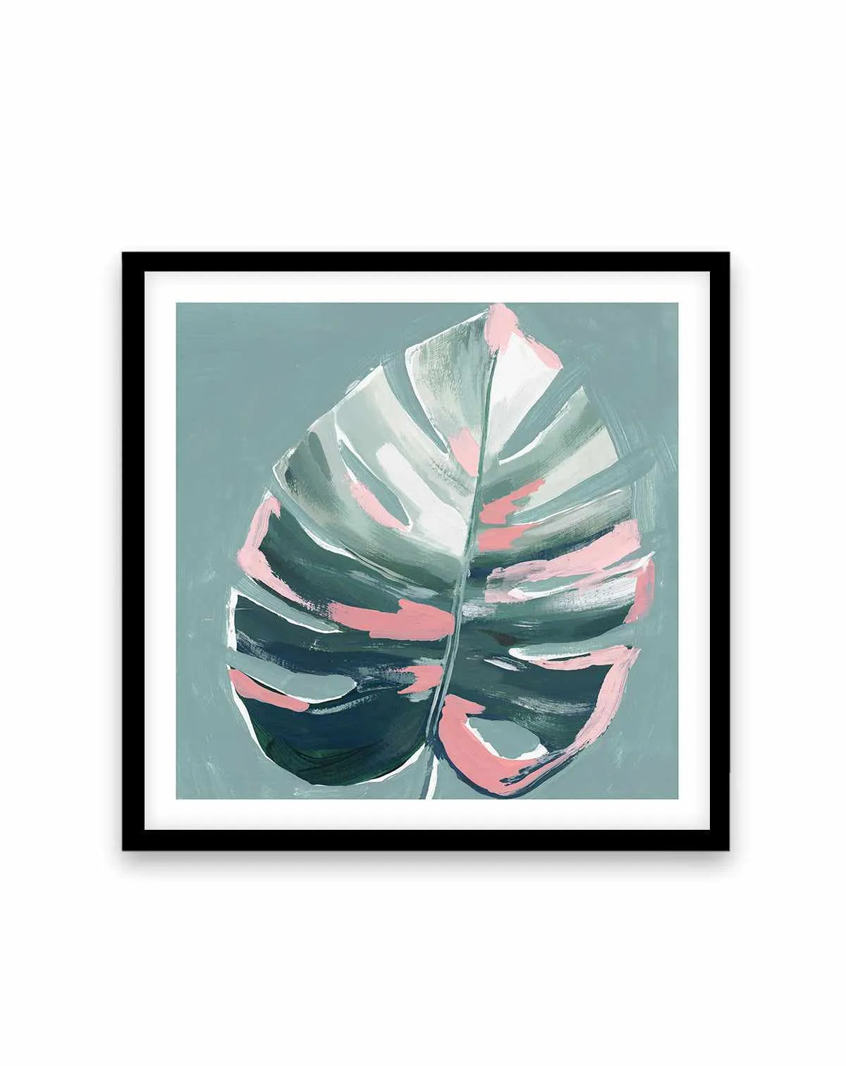 Monstera II Square Art Print from Olive et Oriel where you can shop wallpaper and artworks online