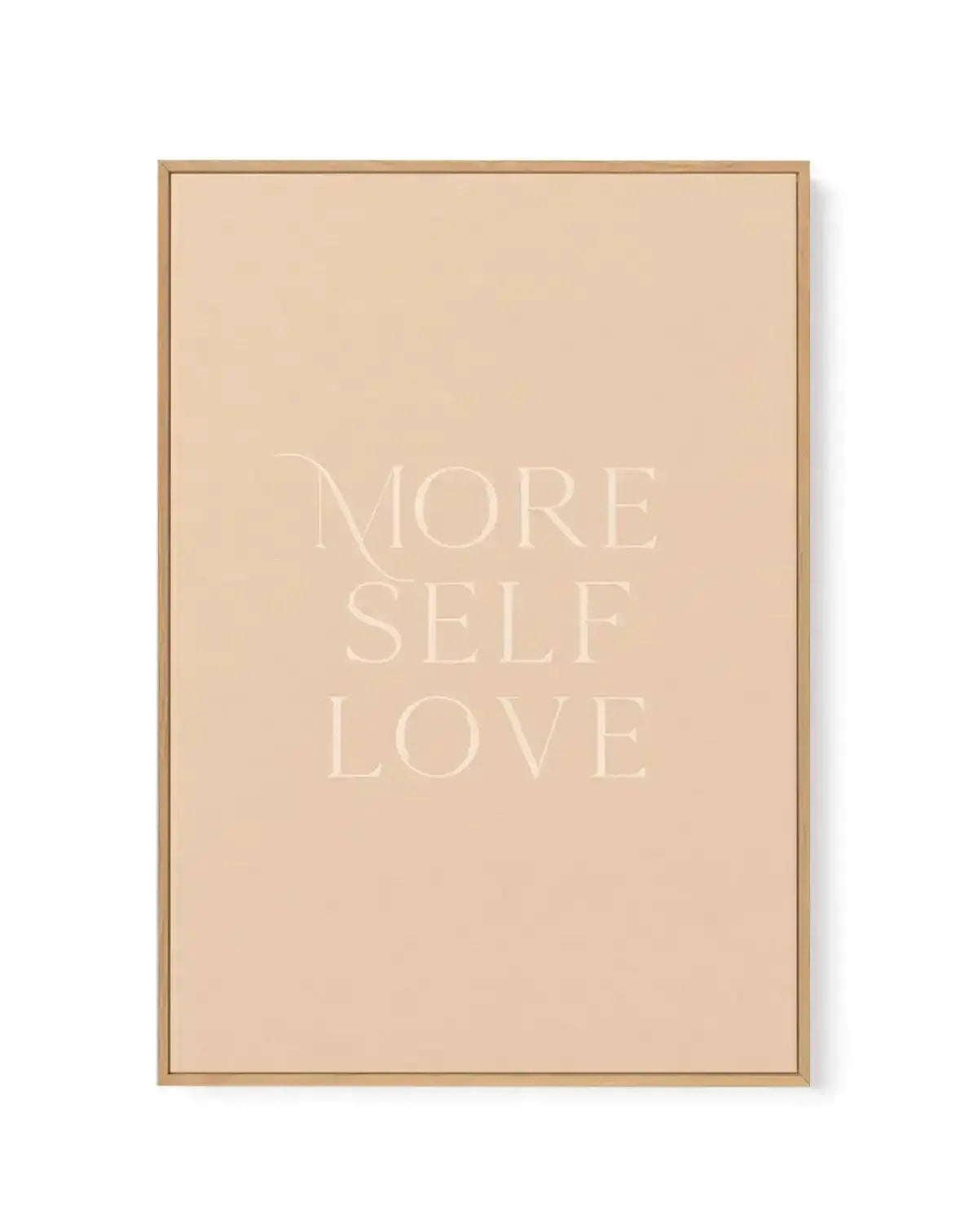 More Self Love | Framed Canvas-CANVAS-You can shop wall art online with Olive et Oriel for everything from abstract art to fun kids wall art. Our beautiful modern art prints and canvas art are available from large canvas prints to wall art paintings and our proudly Australian artwork collection offers only the highest quality framed large wall art and canvas art Australia - You can buy fashion photography prints or Hampton print posters and paintings on canvas from Olive et Oriel and have them d