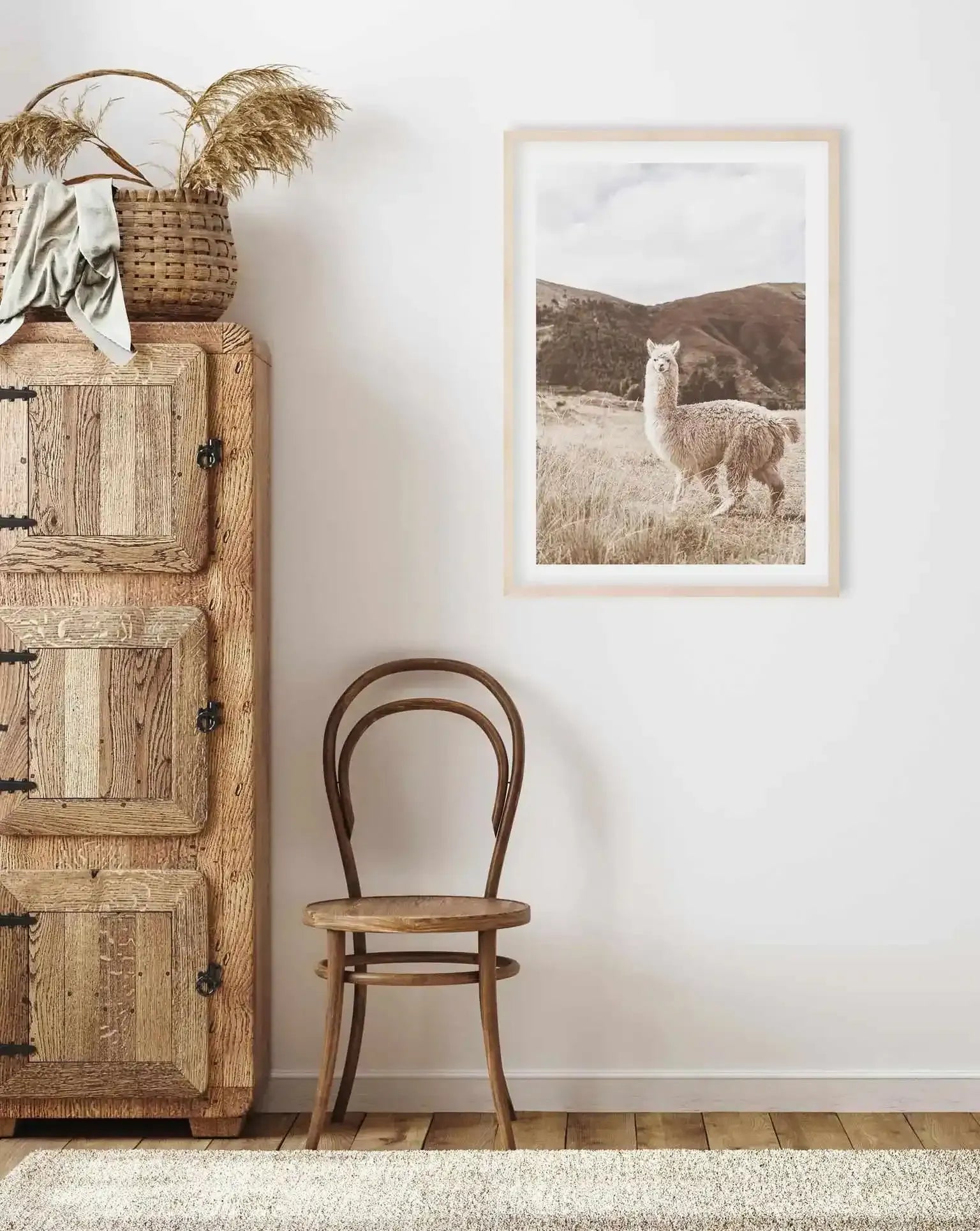 Mountain Llama Art Print-PRINT-Olive et Oriel-Olive et Oriel-Buy-Australian-Art-Prints-Online-with-Olive-et-Oriel-Your-Artwork-Specialists-Austrailia-Decorate-With-Coastal-Photo-Wall-Art-Prints-From-Our-Beach-House-Artwork-Collection-Fine-Poster-and-Framed-Artwork