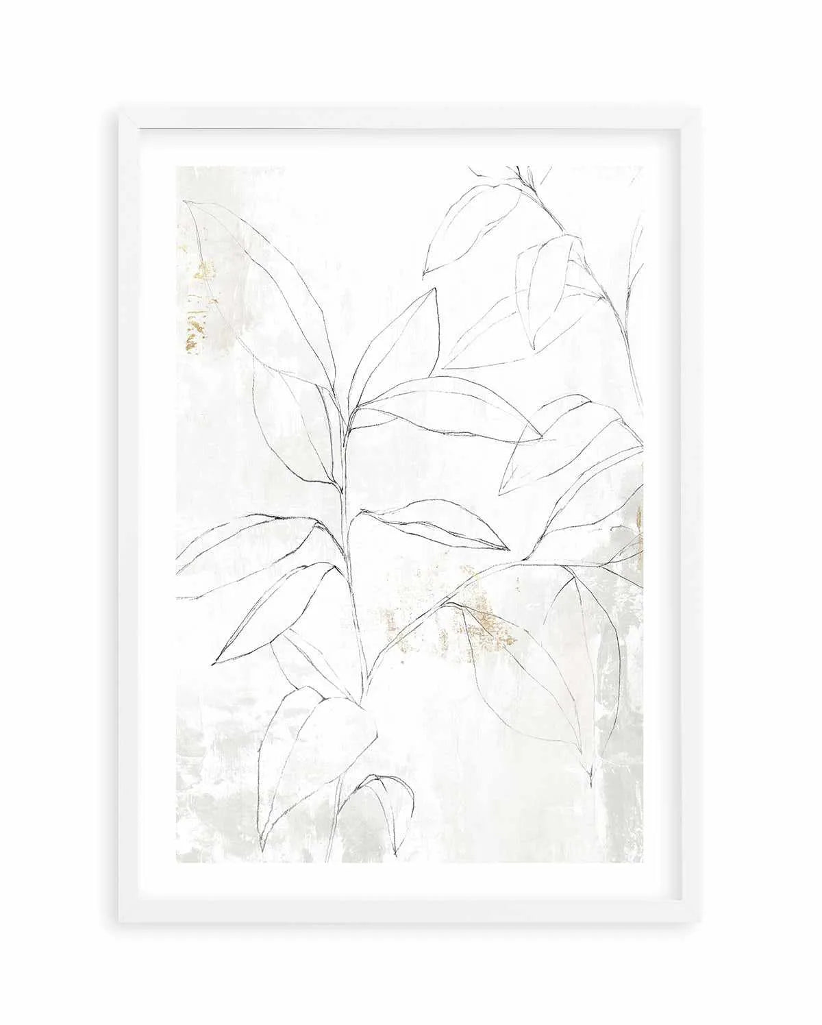 Neutral Botanic I Art Print from Olive et Oriel where you can shop wallpaper and artworks online