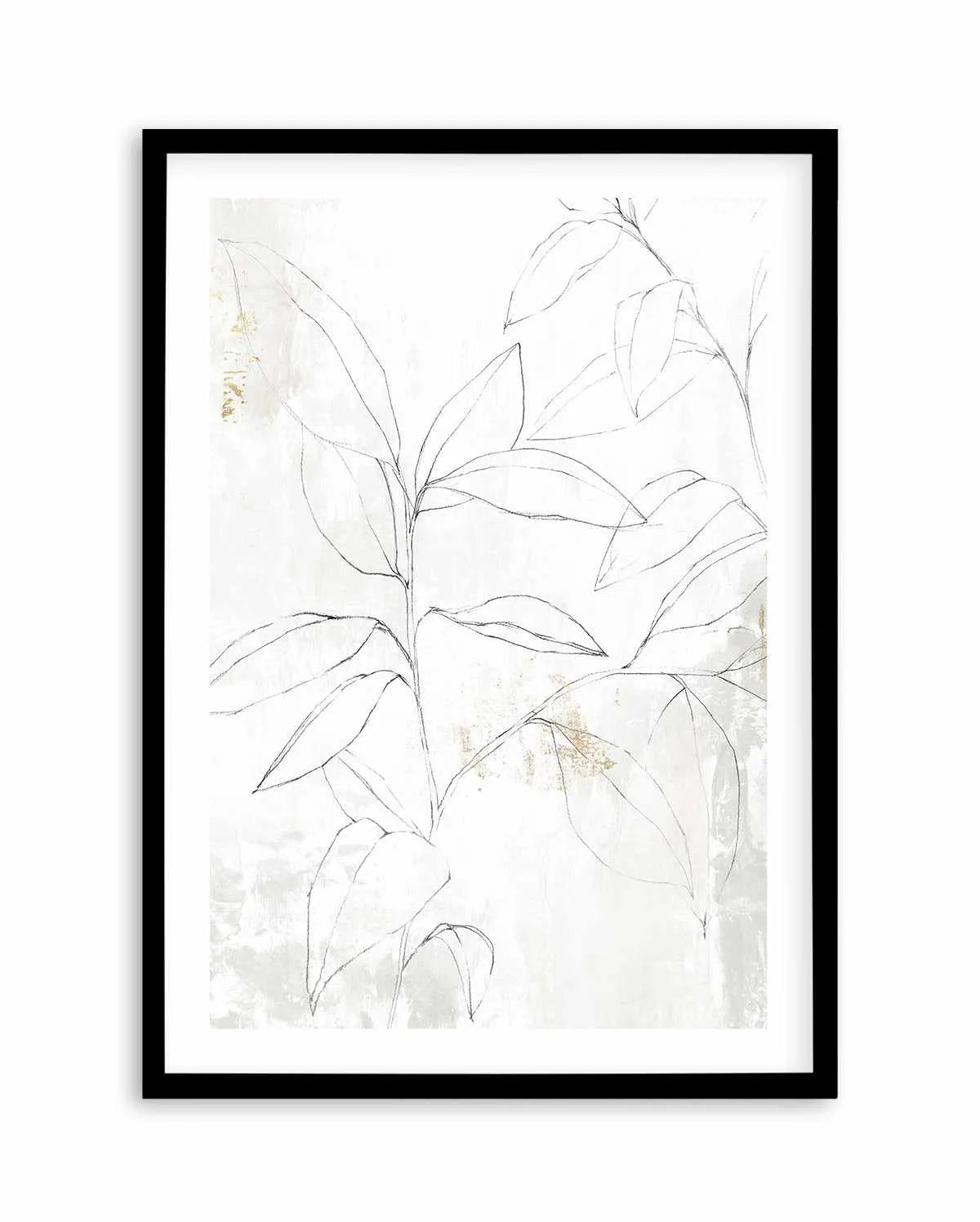 Neutral Botanic I Art Print from Olive et Oriel where you can shop wallpaper and artworks online