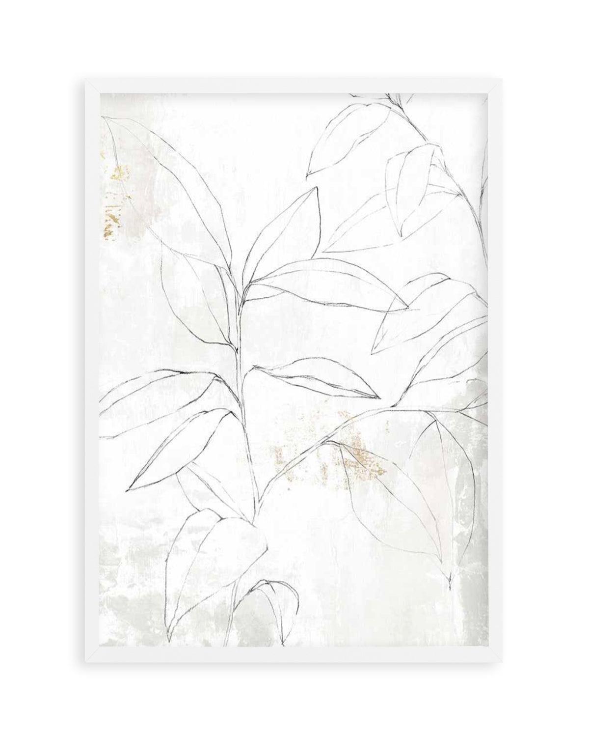 Neutral Botanic I Art Print