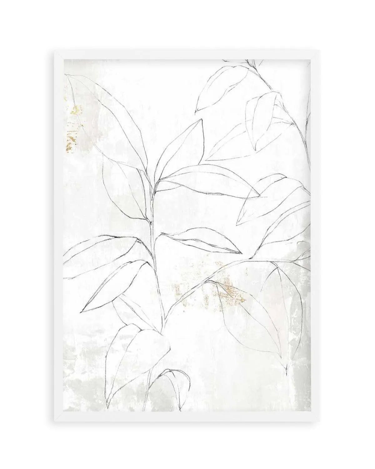 Neutral Botanic I Art Print from Olive et Oriel where you can shop wallpaper and artworks online