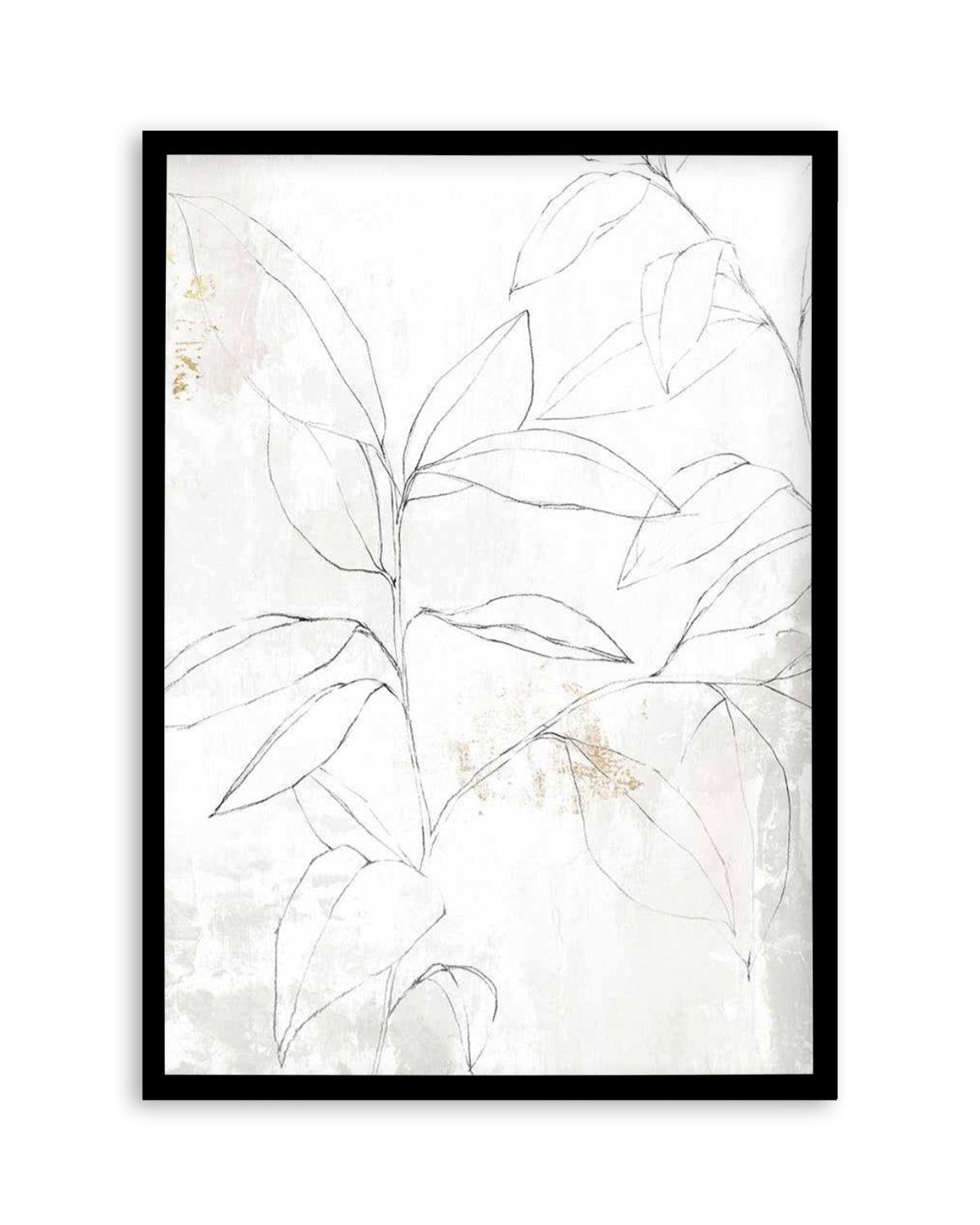 Neutral Botanic I Art Print