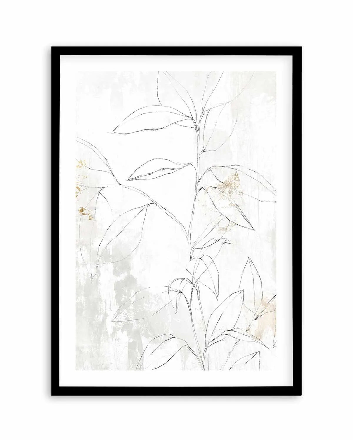 Neutral Botanic II Art Print from Olive et Oriel where you can shop wallpaper and artworks online
