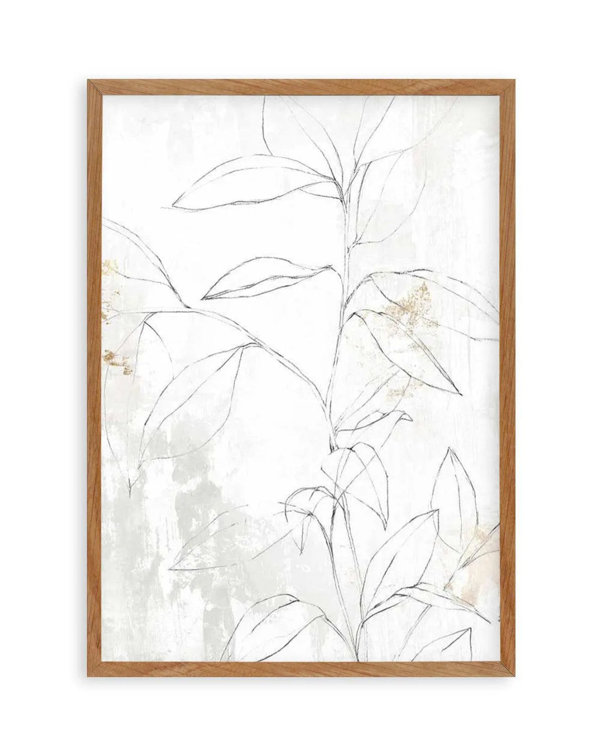 Neutral Botanic II Art Print from Olive et Oriel where you can shop wallpaper and artworks online