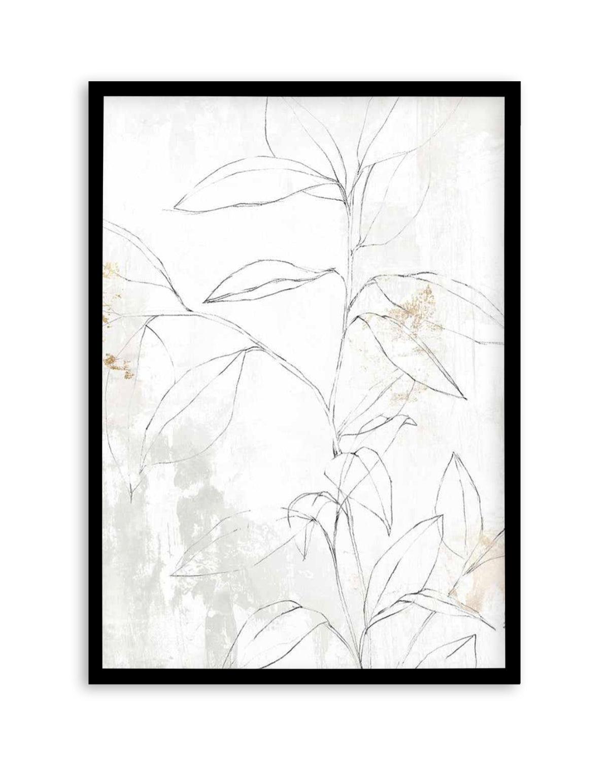 Neutral Botanic II Art Print