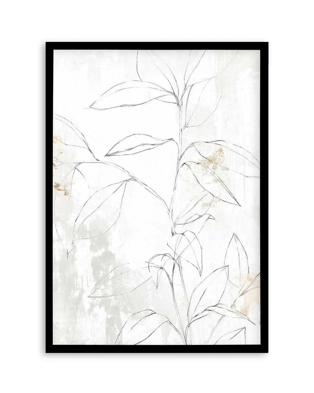 Neutral Botanic II Art Print from Olive et Oriel where you can shop wallpaper and artworks online