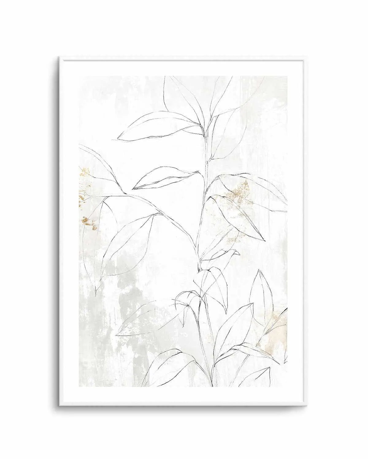 Neutral Botanic II Art Print from Olive et Oriel where you can shop wallpaper and artworks online