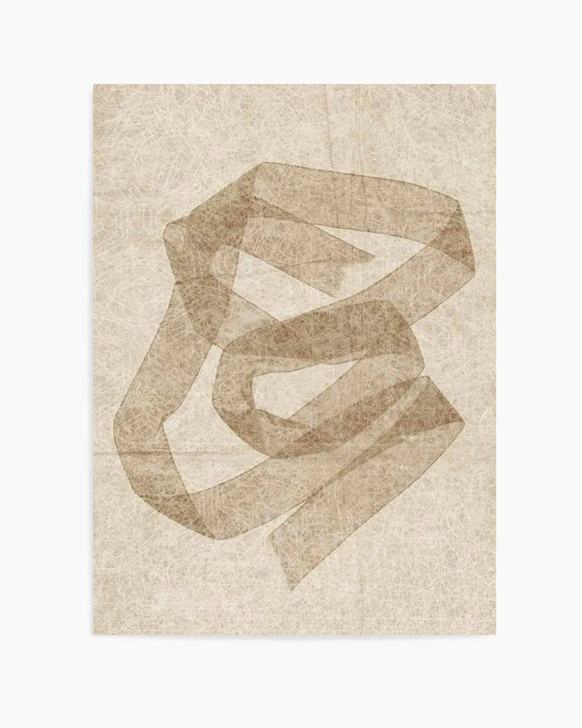 Neutral Form I Art Print from Olive et Oriel where you can shop wallpaper and artworks online