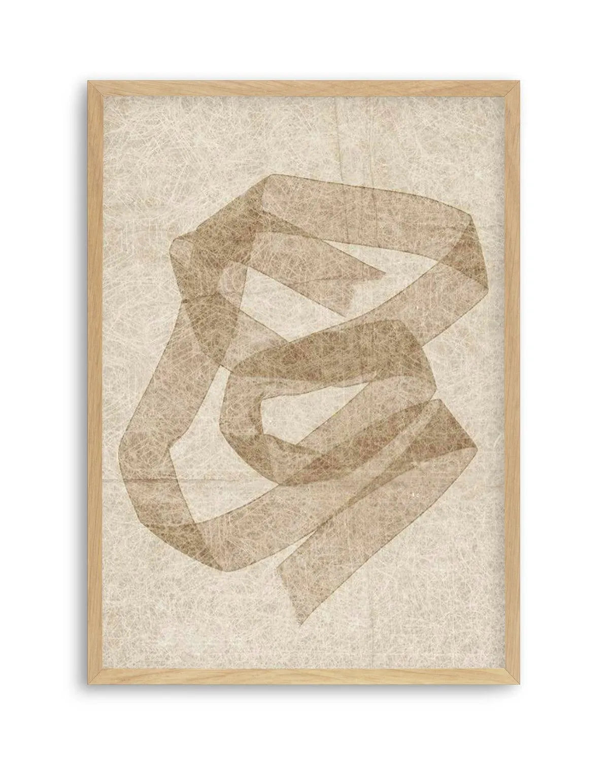 Neutral Form I Art Print from Olive et Oriel where you can shop wallpaper and artworks online
