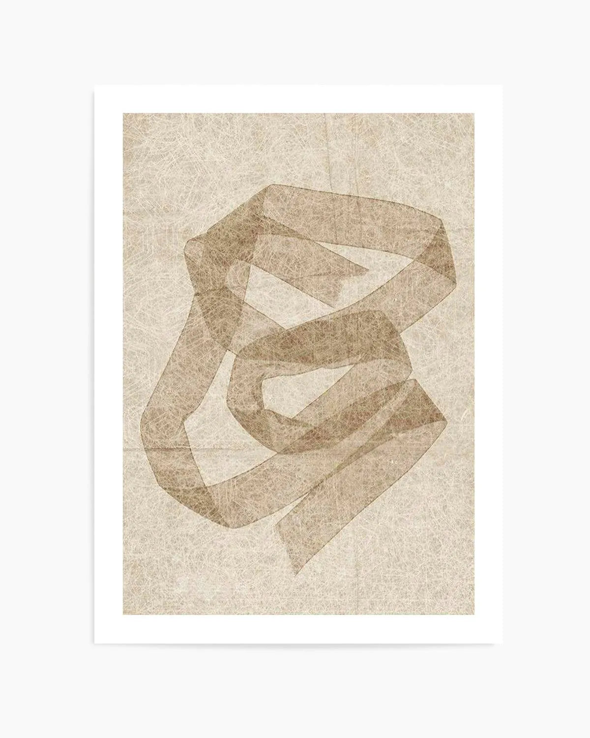 Neutral Form I Art Print from Olive et Oriel where you can shop wallpaper and artworks online
