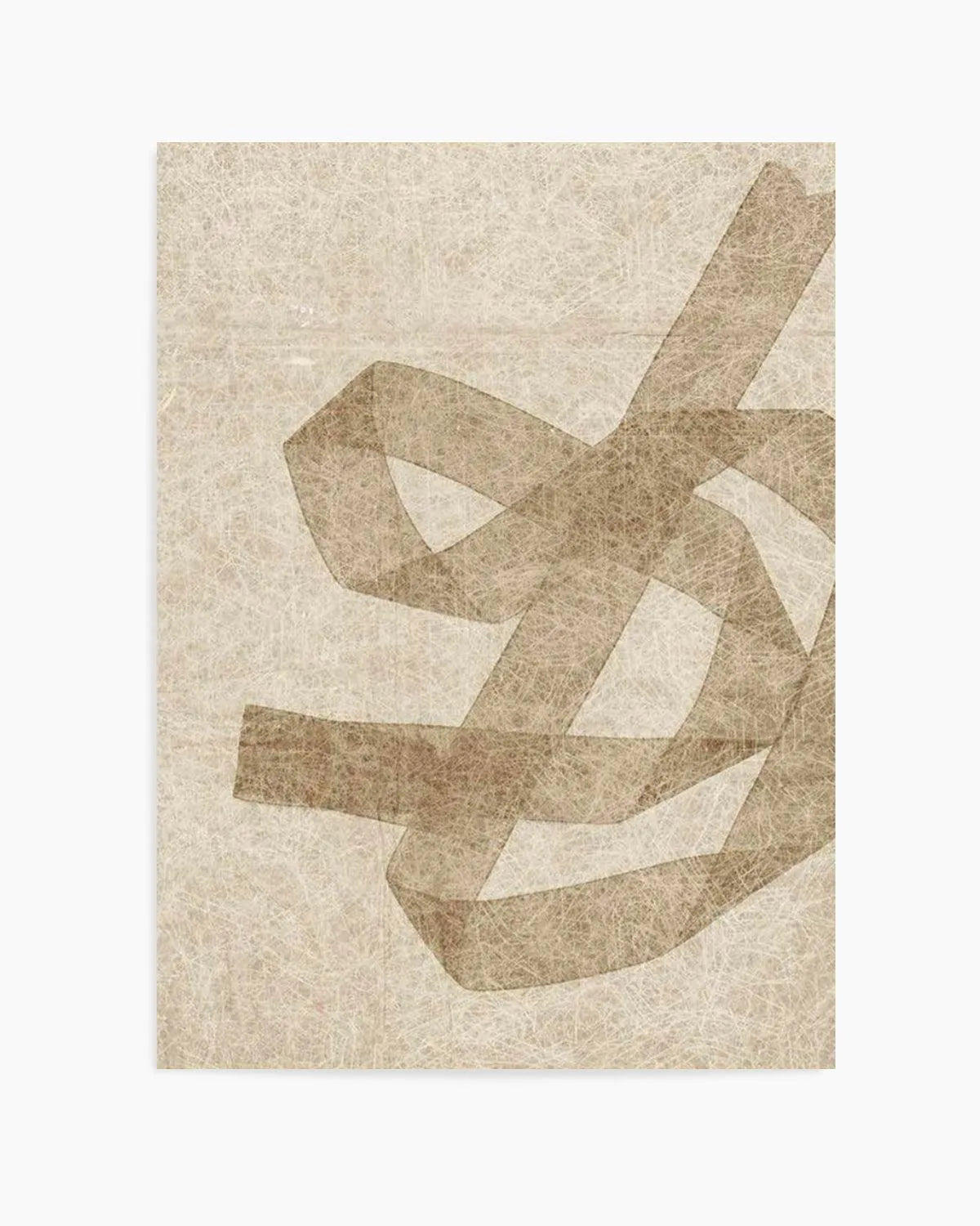 Neutral Form II Art Print from Olive et Oriel where you can shop wallpaper and artworks online