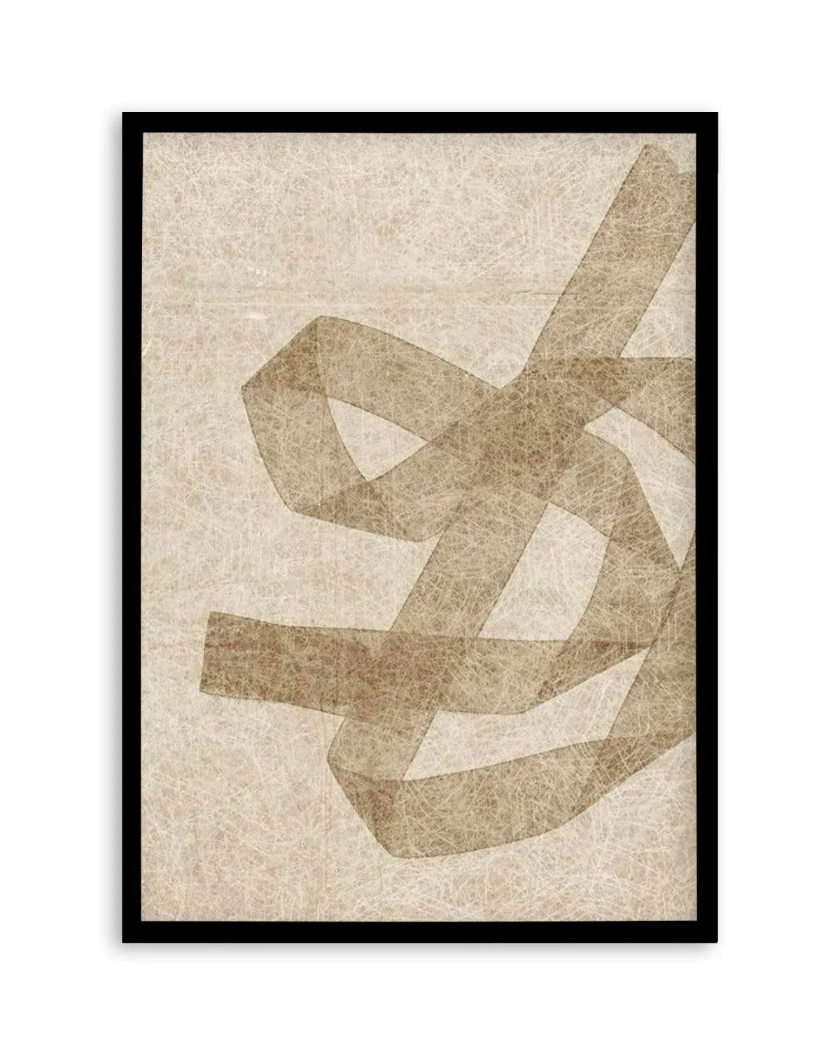 Neutral Form II Art Print from Olive et Oriel where you can shop wallpaper and artworks online