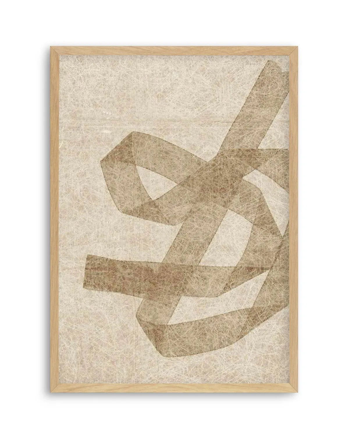 Neutral Form II Art Print from Olive et Oriel where you can shop wallpaper and artworks online