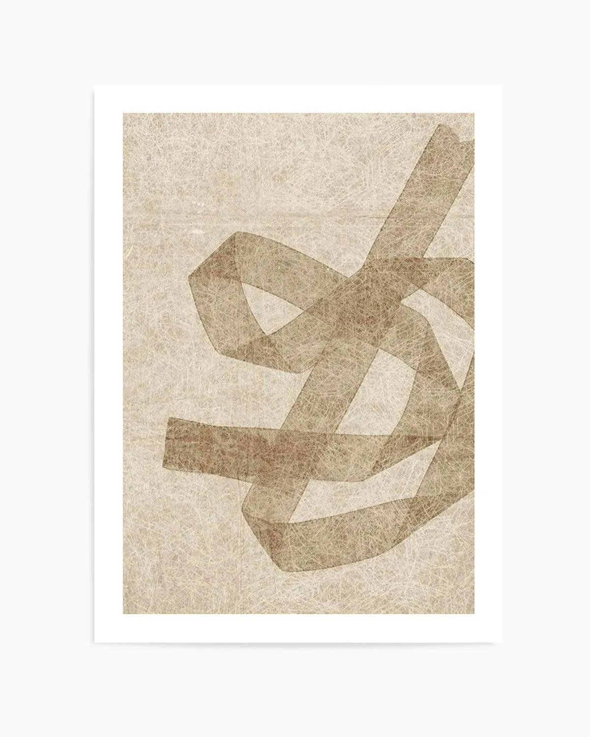Neutral Form II Art Print from Olive et Oriel where you can shop wallpaper and artworks online