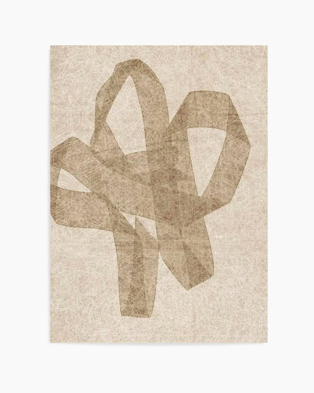 Neutral Form III Art Print from Olive et Oriel where you can shop wallpaper and artworks online