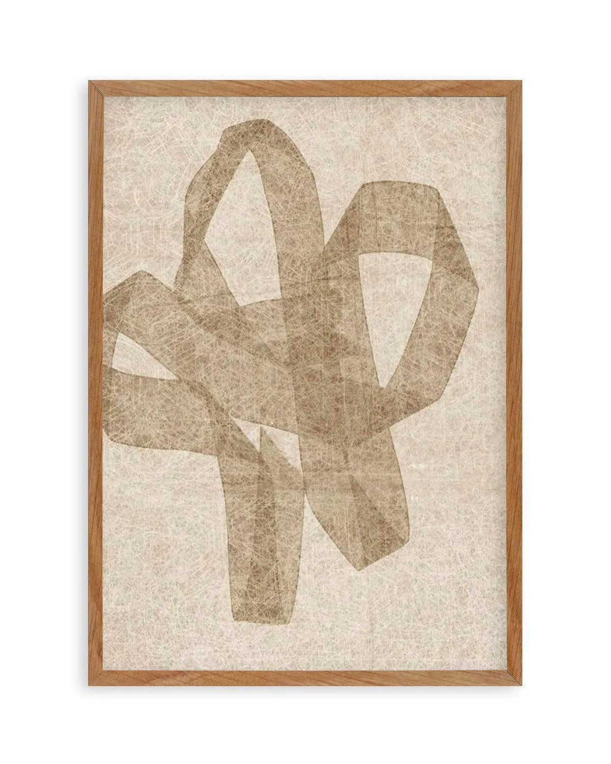 Neutral Form III Art Print from Olive et Oriel where you can shop wallpaper and artworks online