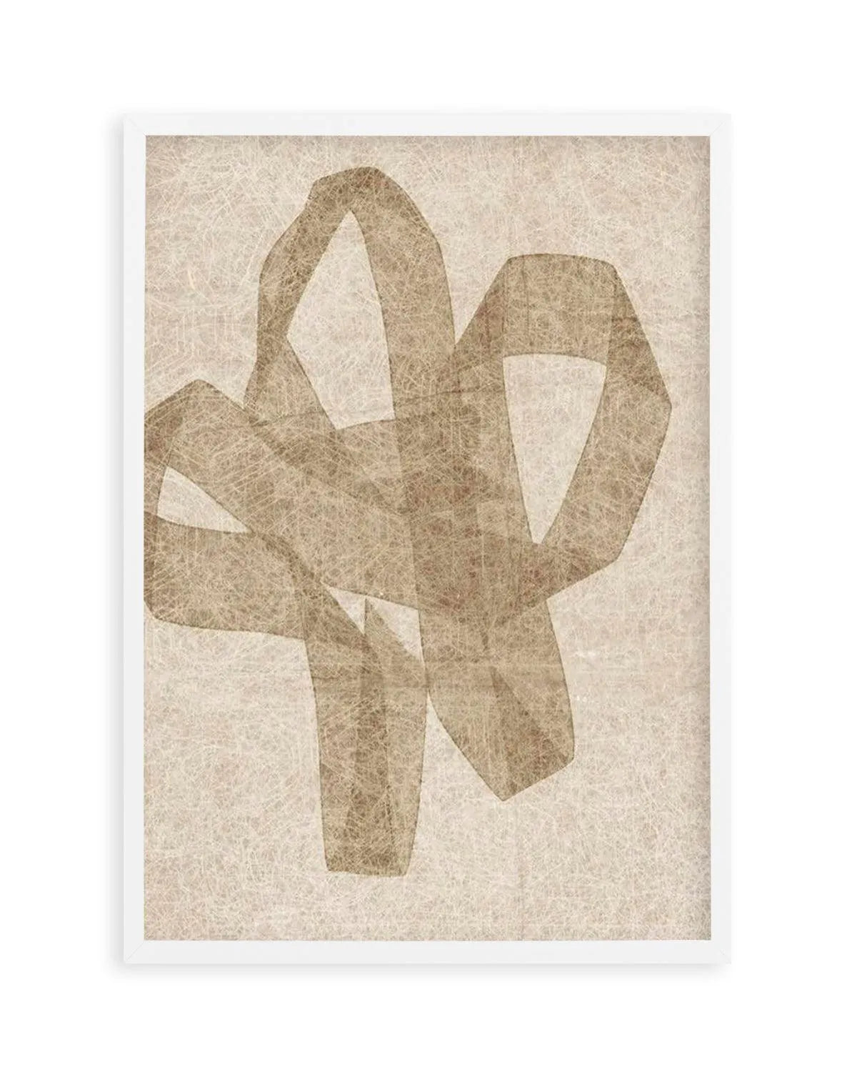 Neutral Form III Art Print from Olive et Oriel where you can shop wallpaper and artworks online