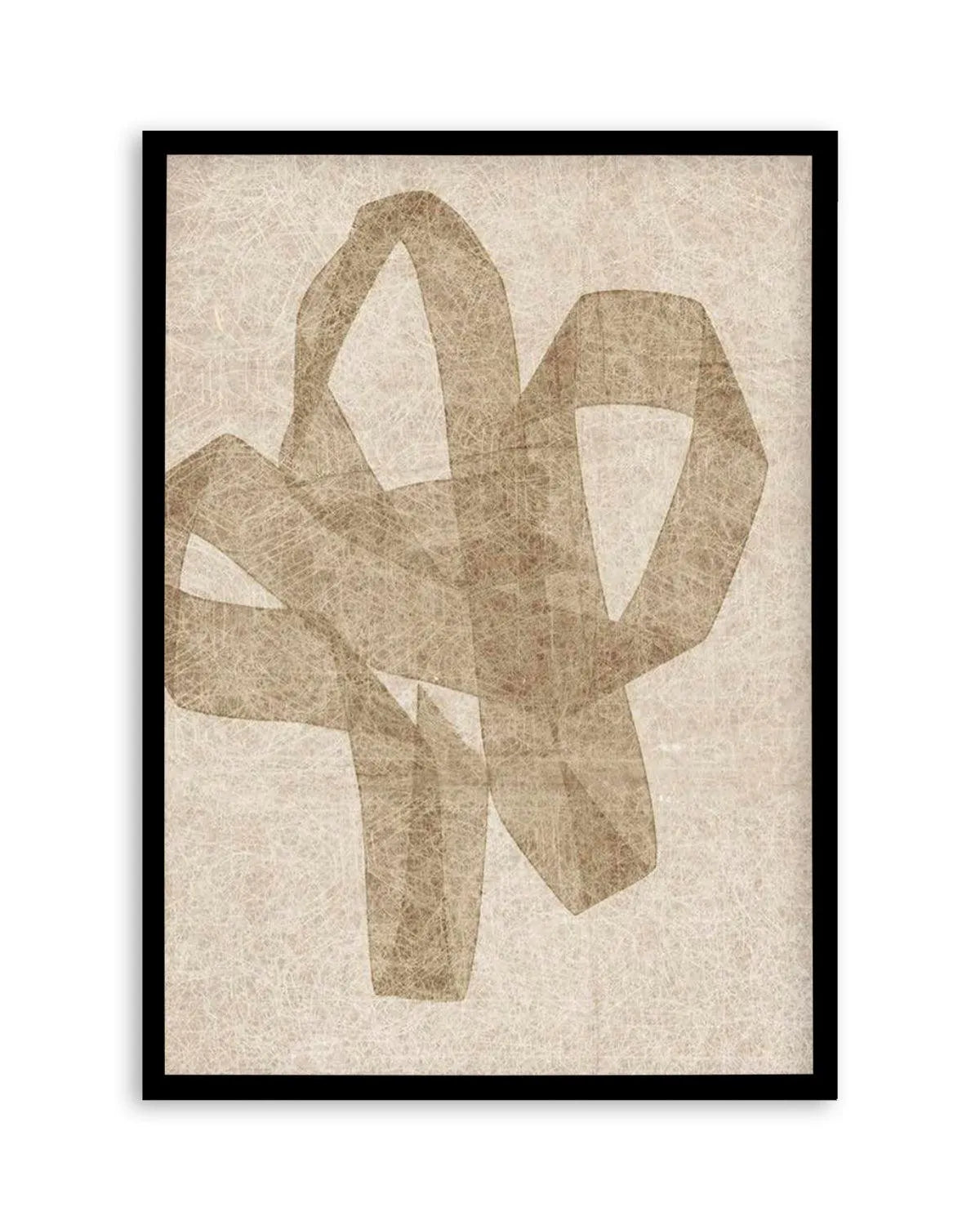 Neutral Form III Art Print from Olive et Oriel where you can shop wallpaper and artworks online