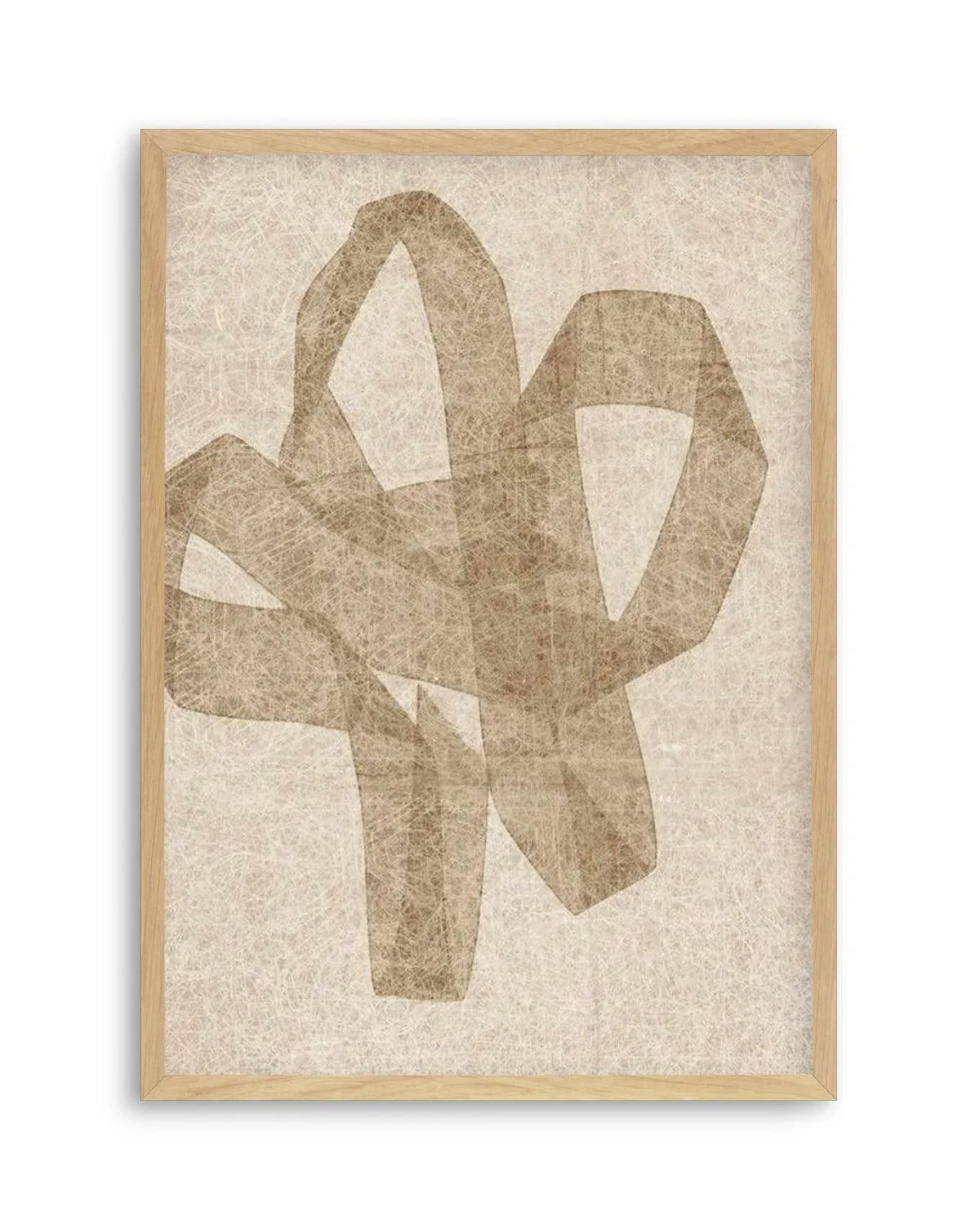 Neutral Form III Art Print from Olive et Oriel where you can shop wallpaper and artworks online