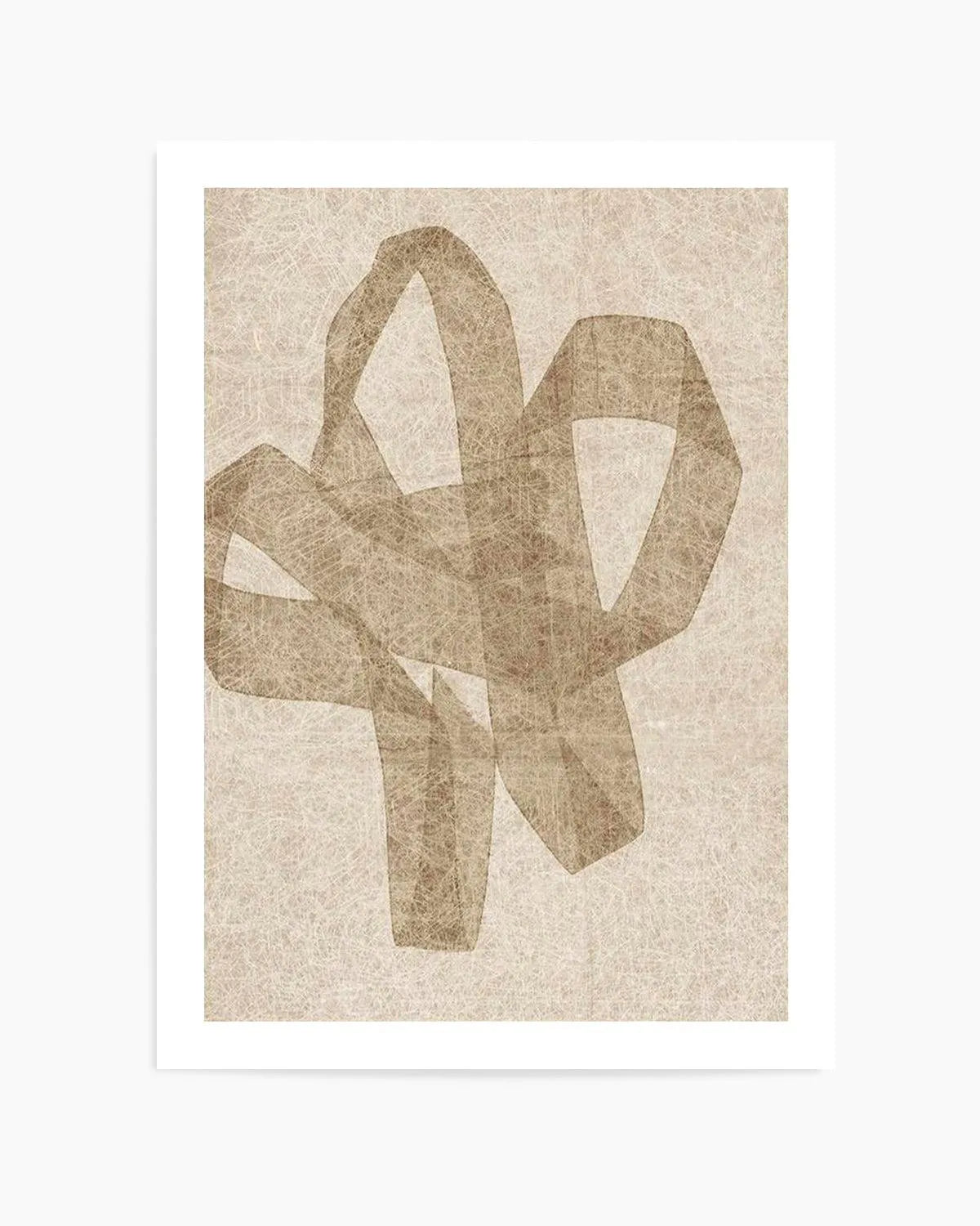 Neutral Form III Art Print from Olive et Oriel where you can shop wallpaper and artworks online