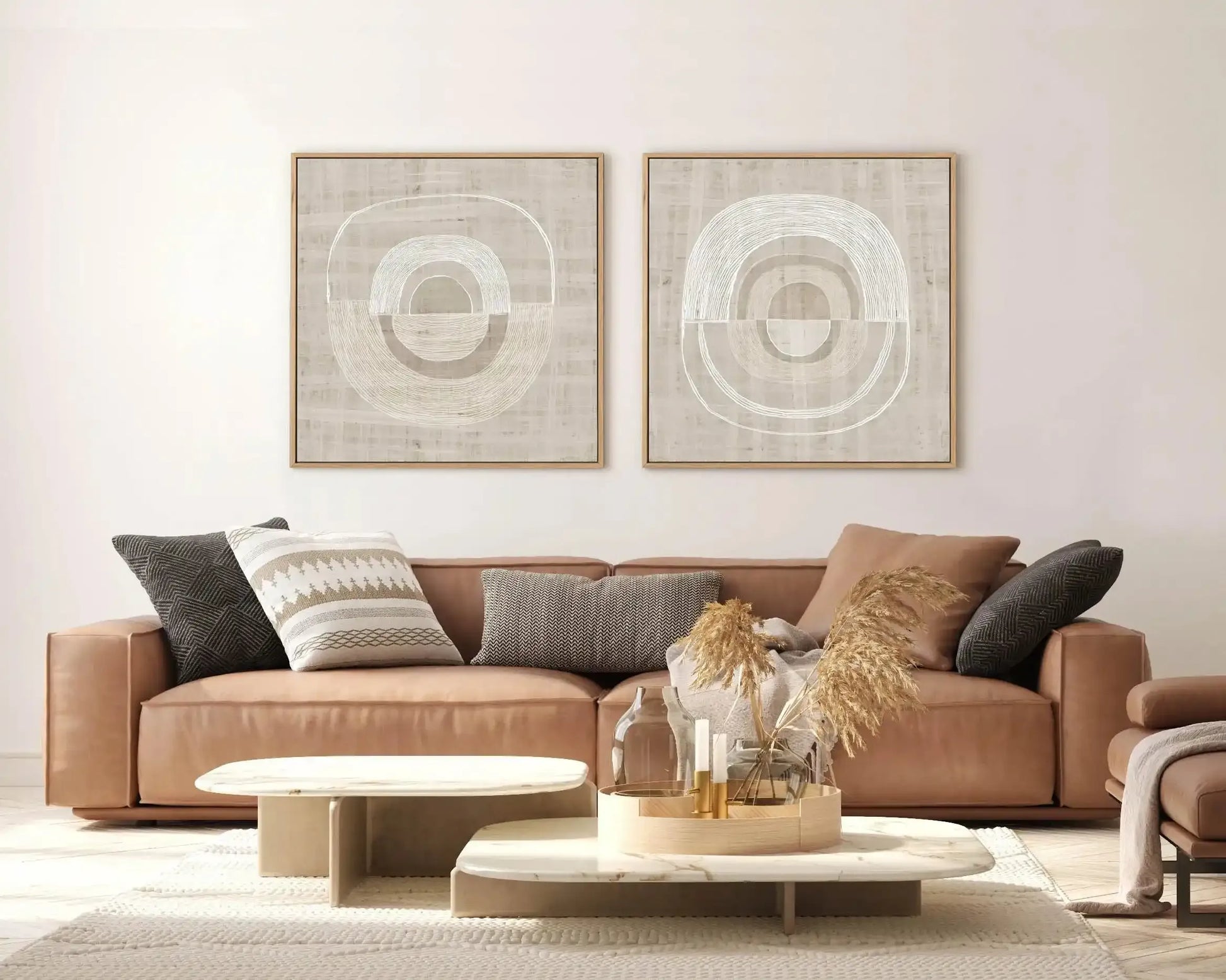 Neutral Lines I SQ Framed Canvas-CANVAS-You can shop wall art online with Olive et Oriel for everything from abstract art to fun kids wall art. Our beautiful modern art prints and canvas art are available from large canvas prints to wall art paintings and our proudly Australian artwork collection offers only the highest quality framed large wall art and canvas art Australia - You can buy fashion photography prints or Hampton print posters and paintings on canvas from Olive et Oriel and have them