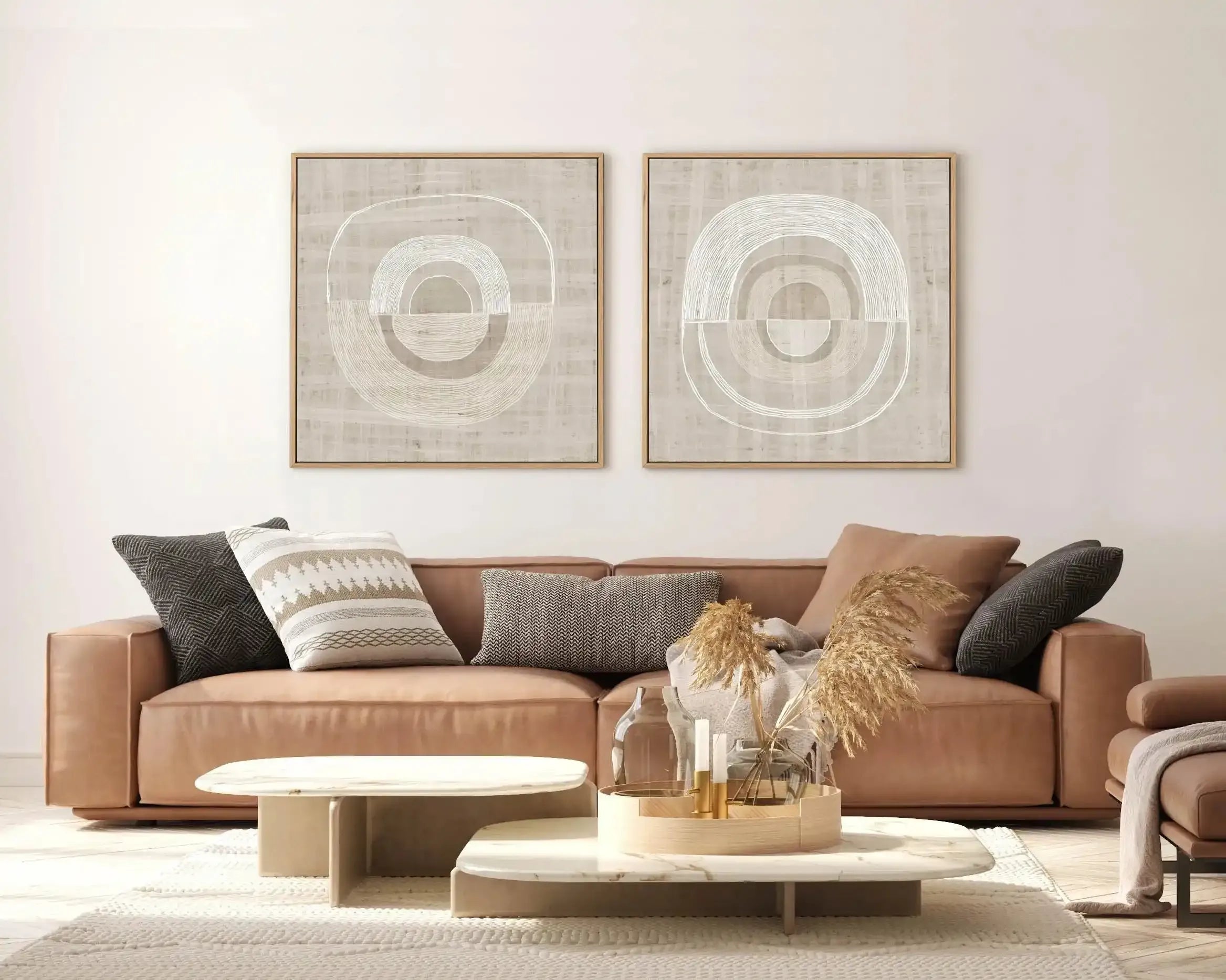 Neutral Lines I SQ Framed Canvas-CANVAS-You can shop wall art online with Olive et Oriel for everything from abstract art to fun kids wall art. Our beautiful modern art prints and canvas art are available from large canvas prints to wall art paintings and our proudly Australian artwork collection offers only the highest quality framed large wall art and canvas art Australia - You can buy fashion photography prints or Hampton print posters and paintings on canvas from Olive et Oriel and have them