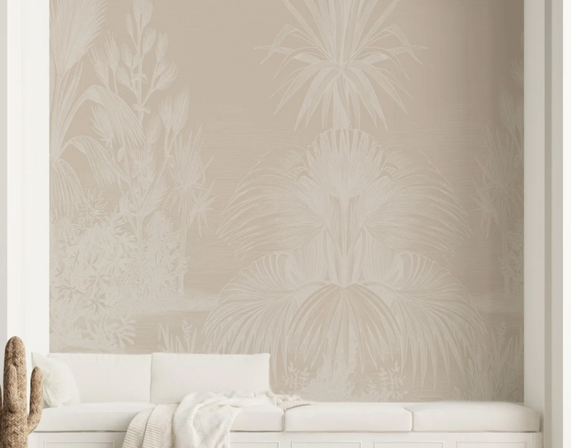 Buy Neutral Wallpaper Online with Olive et Oriel. Removable wallpaper & wall decals Australia.