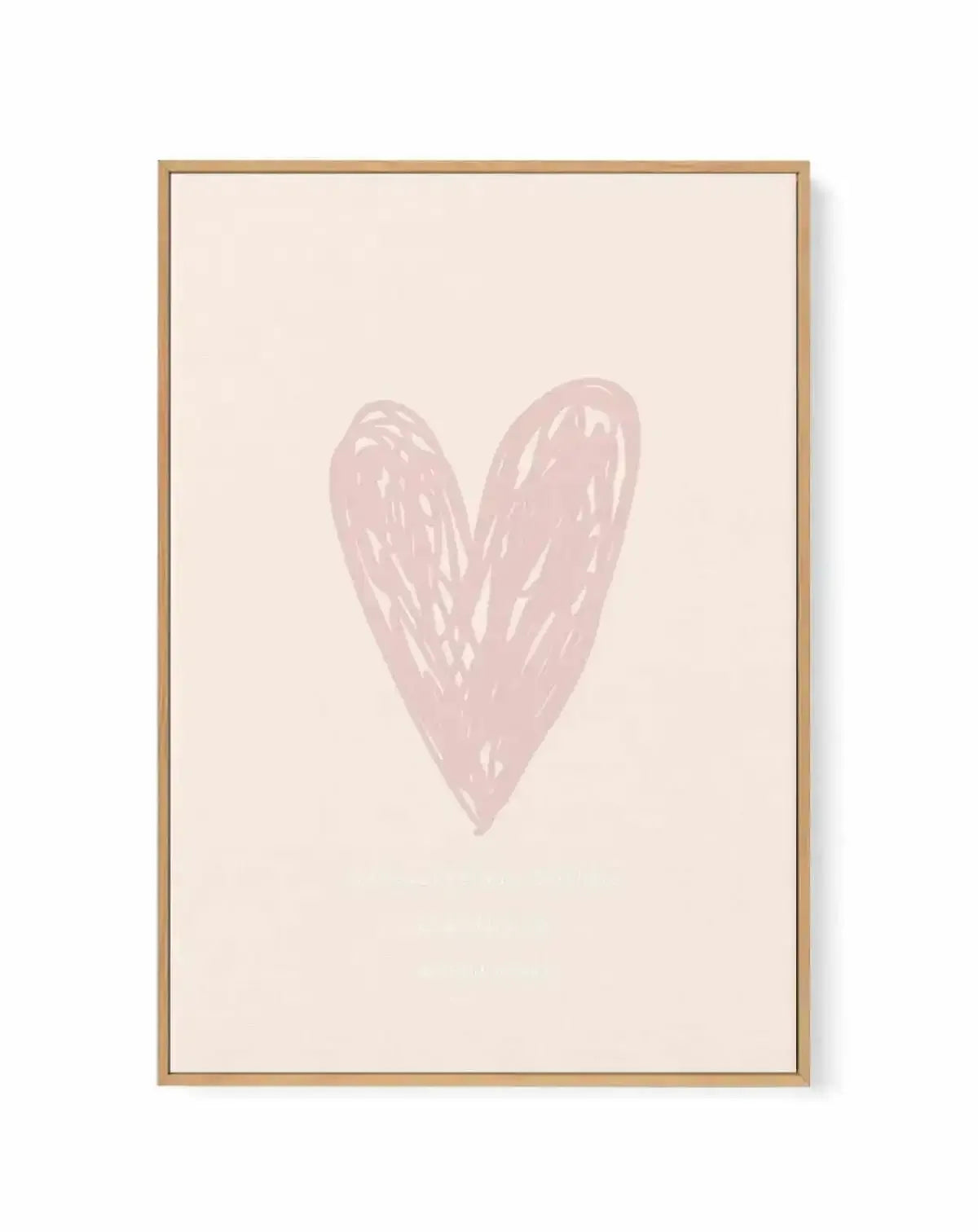 No Beauty Shines Brighter | Framed Canvas Art Print from Olive et Oriel where you can shop wallpaper and artworks online