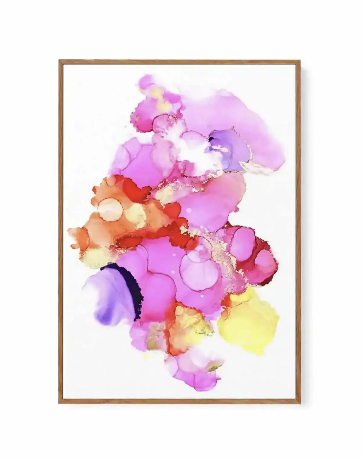 Now It's A Party I | Framed Canvas Art Print from Olive et Oriel where you can shop wallpaper and artworks online