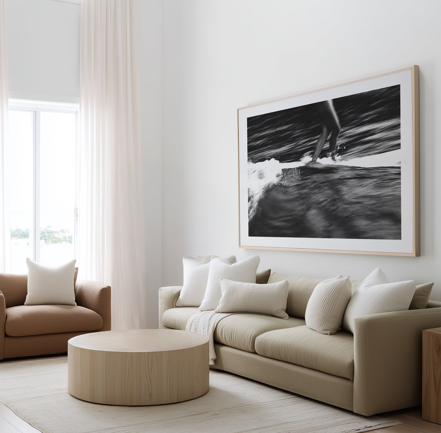 Ocean Finesse, Malibu by Mario Stefanelli Art Print