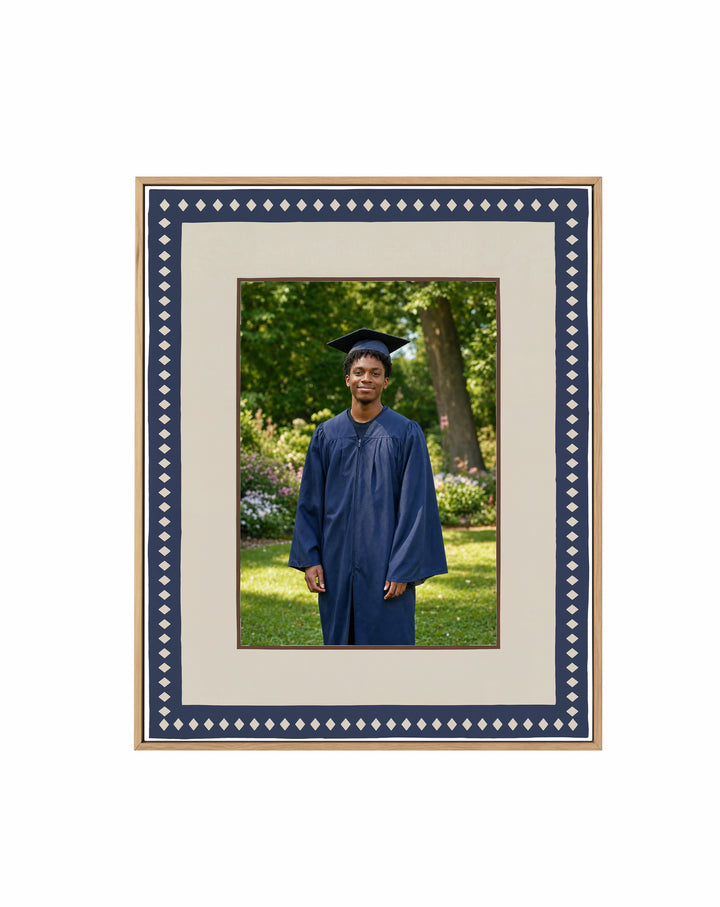 Olive et Oriel custom photo design navy-diamond-canvas-hero