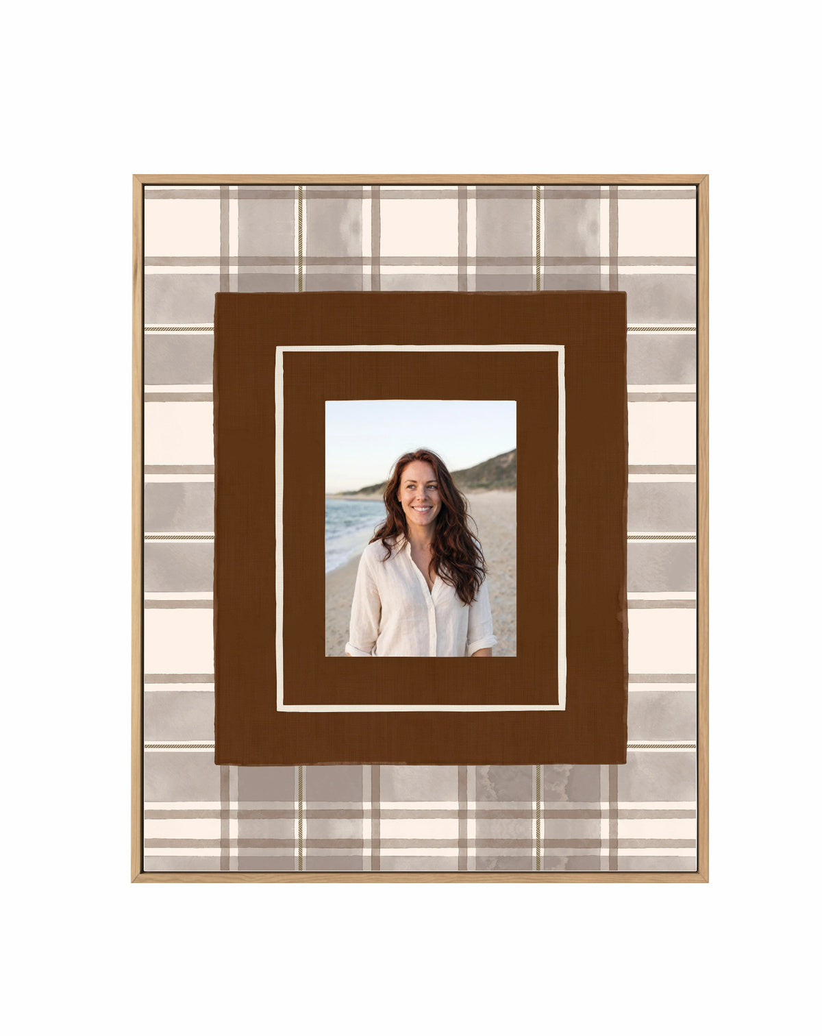Olive et Oriel original photo-design asset chocolate-check-canvas-hero
