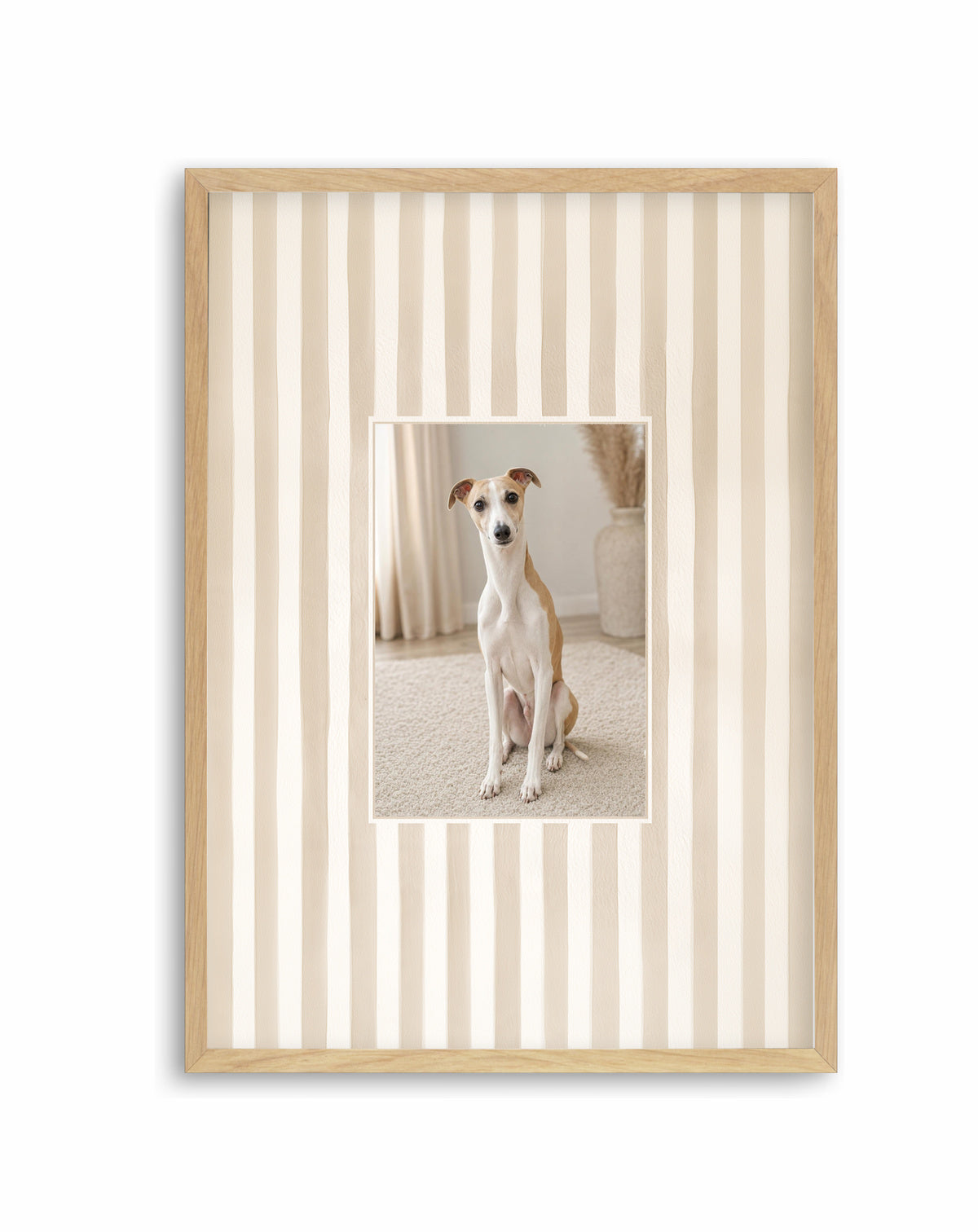Olive et Oriel original photo-design asset oeo-beige-pinstripe-print-collection-hero-v1