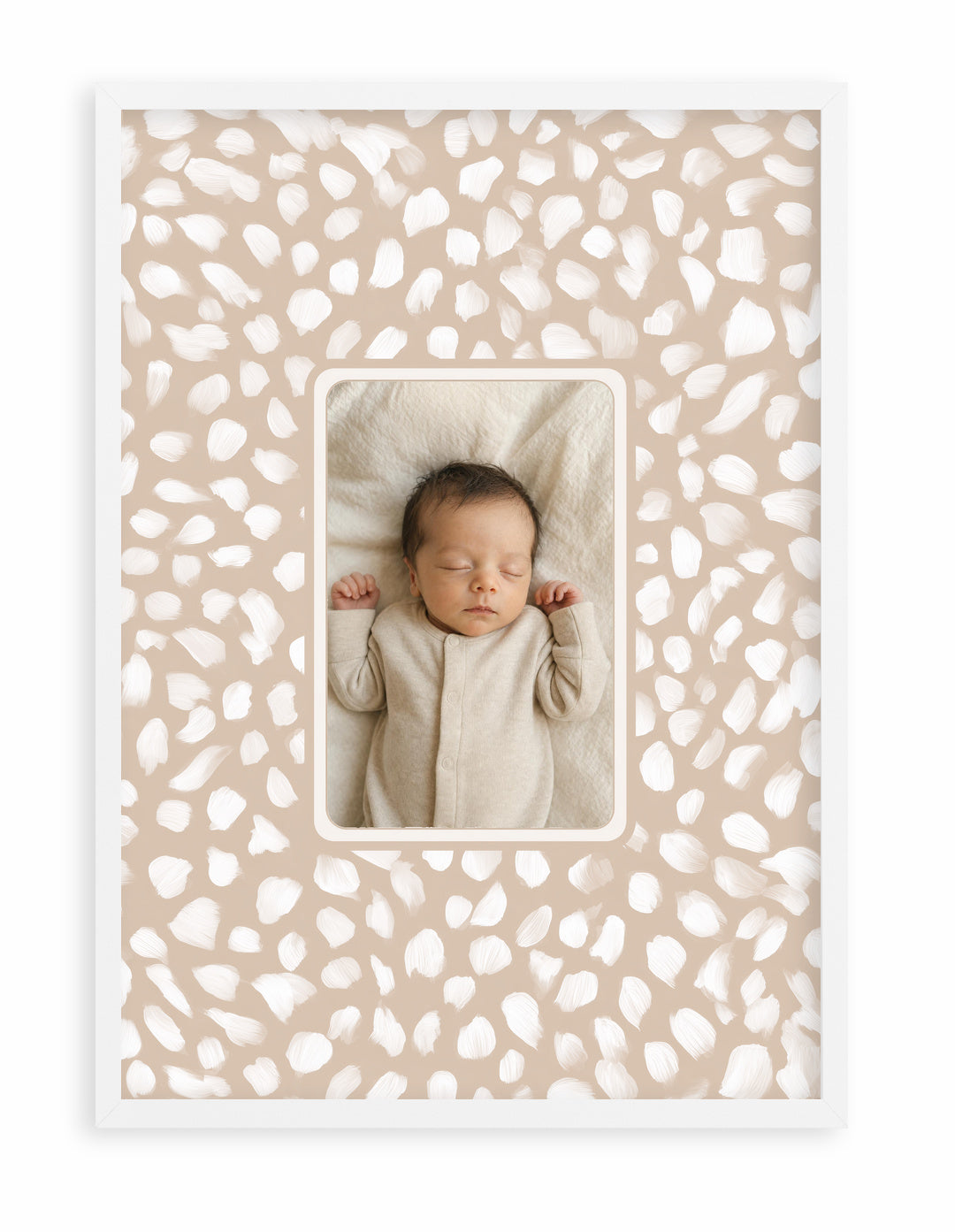 Olive et Oriel original photo-design asset oeo-fawn-spot-print-white-composition-v1