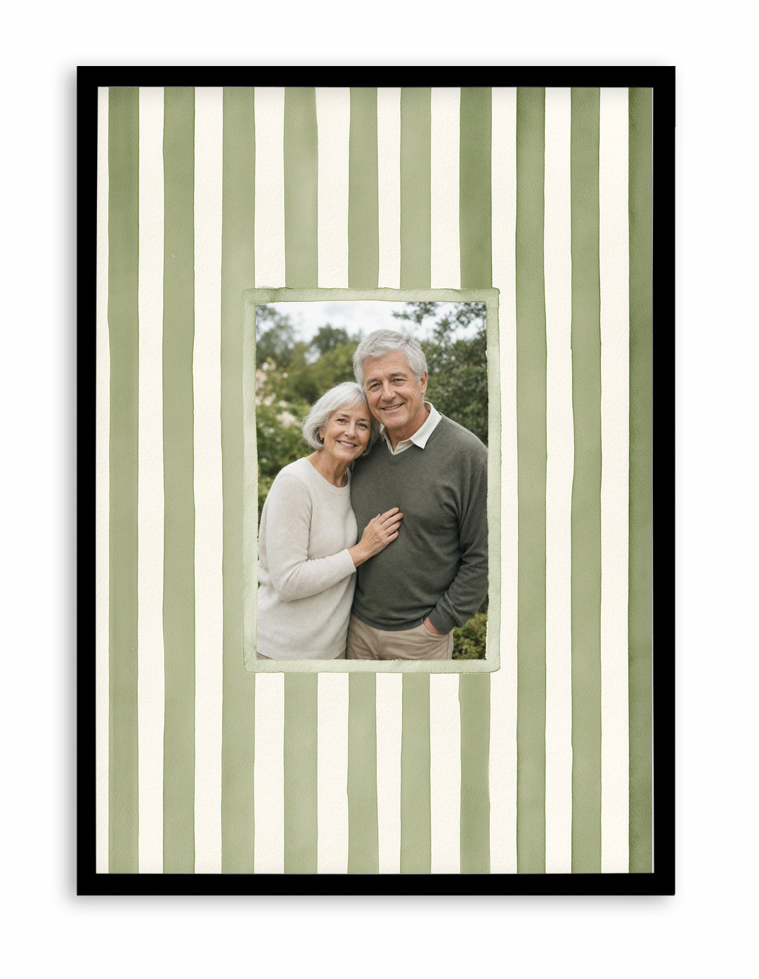 Olive et Oriel original photo-design asset oeo-khaki-stripe-print-black-composition-v1