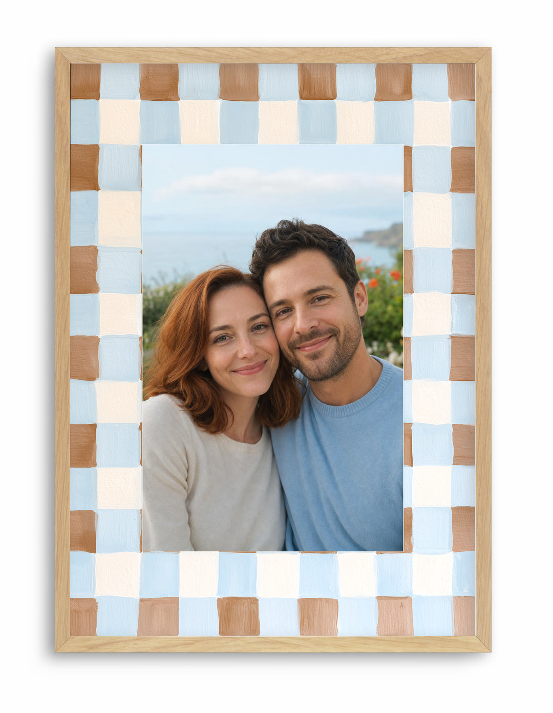 Olive et Oriel original photo-design asset oeo-sky-check-print-oak-composition-v1