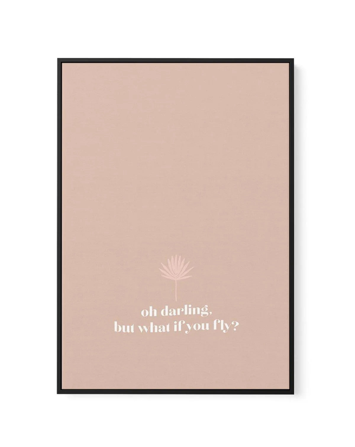 Oh Darling, But What If You Fly | Framed Canvas-CANVAS-You can shop wall art online with Olive et Oriel for everything from abstract art to fun kids wall art. Our beautiful modern art prints and canvas art are available from large canvas prints to wall art paintings and our proudly Australian artwork collection offers only the highest quality framed large wall art and canvas art Australia - You can buy fashion photography prints or Hampton print posters and paintings on canvas from Olive et Orie