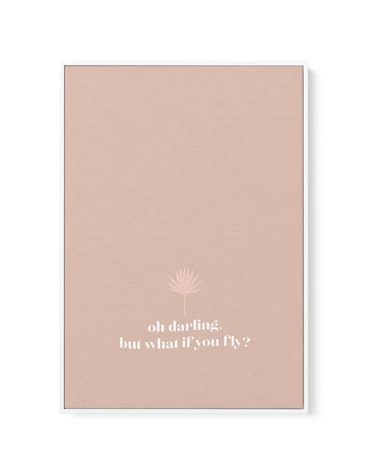 Oh Darling, But What If You Fly | Framed Canvas-CANVAS-You can shop wall art online with Olive et Oriel for everything from abstract art to fun kids wall art. Our beautiful modern art prints and canvas art are available from large canvas prints to wall art paintings and our proudly Australian artwork collection offers only the highest quality framed large wall art and canvas art Australia - You can buy fashion photography prints or Hampton print posters and paintings on canvas from Olive et Orie