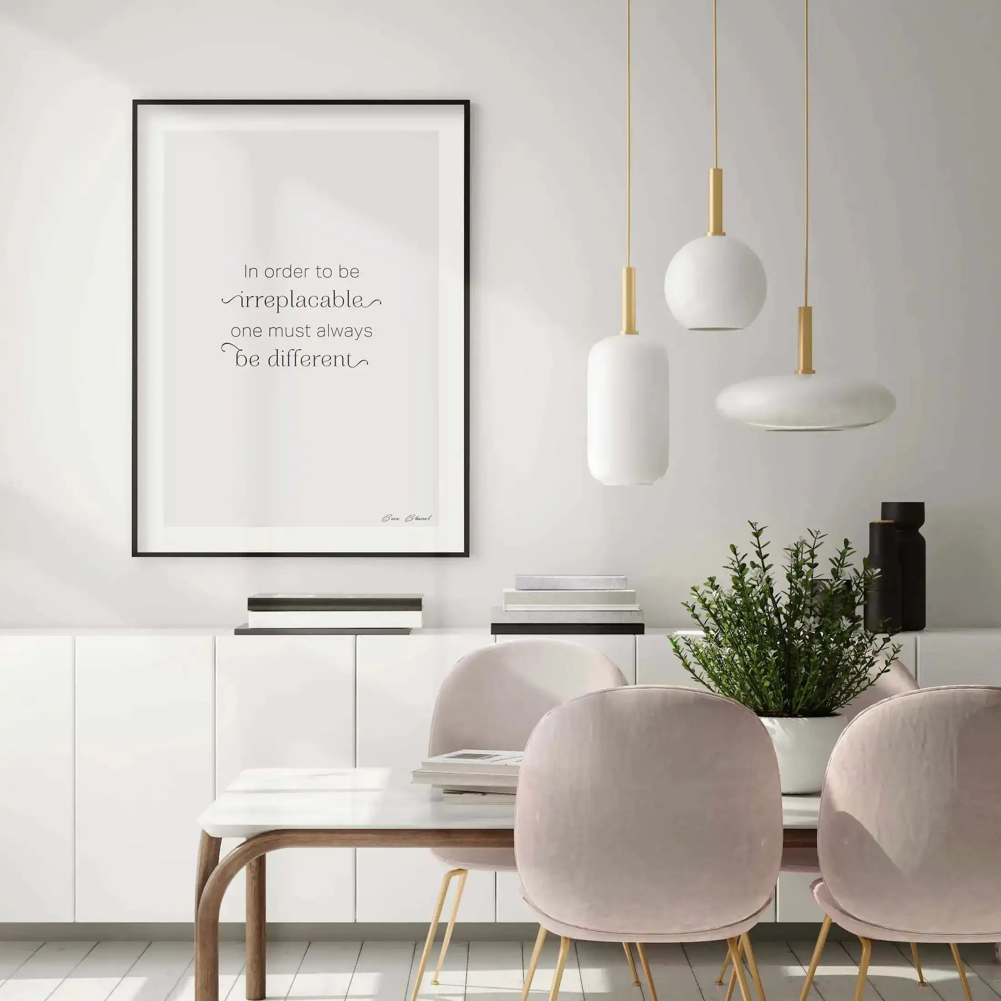 One Must Always Be Different Art Print-PRINT-Olive et Oriel-Olive et Oriel-Buy-Australian-Art-Prints-Online-with-Olive-et-Oriel-Your-Artwork-Specialists-Austrailia-Decorate-With-Coastal-Photo-Wall-Art-Prints-From-Our-Beach-House-Artwork-Collection-Fine-Poster-and-Framed-Artwork