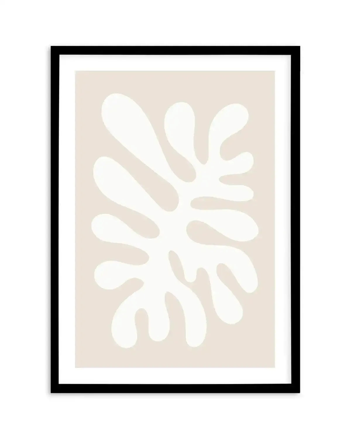 Organic Shapes I Art Print-PRINT-Olive et Oriel-Olive et Oriel-A5 | 5.8" x 8.3" | 14.8 x 21cm-Black-With White Border-Buy-Australian-Art-Prints-Online-with-Olive-et-Oriel-Your-Artwork-Specialists-Austrailia-Decorate-With-Coastal-Photo-Wall-Art-Prints-From-Our-Beach-House-Artwork-Collection-Fine-Poster-and-Framed-Artwork