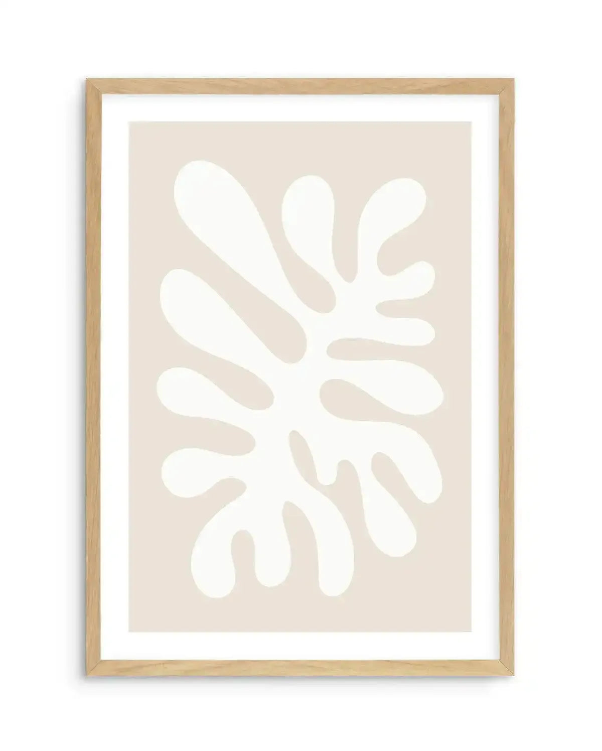 Organic Shapes I Art Print-PRINT-Olive et Oriel-Olive et Oriel-A5 | 5.8" x 8.3" | 14.8 x 21cm-Oak-With White Border-Buy-Australian-Art-Prints-Online-with-Olive-et-Oriel-Your-Artwork-Specialists-Austrailia-Decorate-With-Coastal-Photo-Wall-Art-Prints-From-Our-Beach-House-Artwork-Collection-Fine-Poster-and-Framed-Artwork